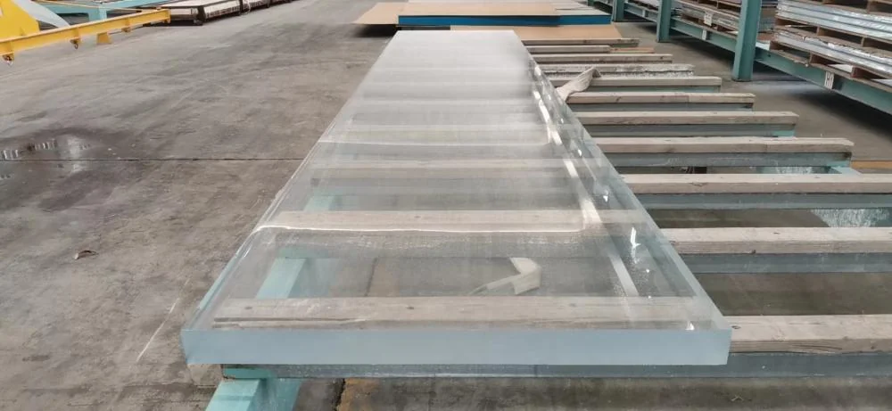 Outdoor transparent acrylic swimming pool sheet — view 3