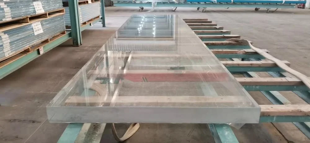 Clear disposable acrylic sheet