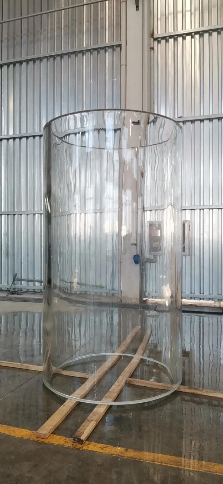 Big acrylic aquarium custom large fish tank — view 2