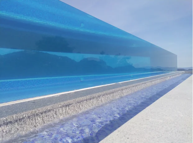 Acrylic family swimming pools