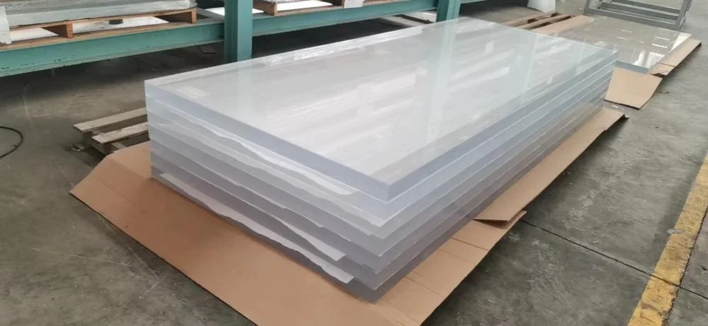 Clear Cast Acrylic Plexiglass Sheet — view 2