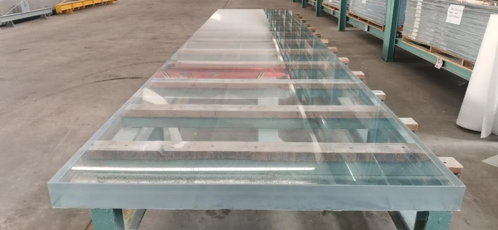 Acrylic window for swimming pool shipping container — view 3