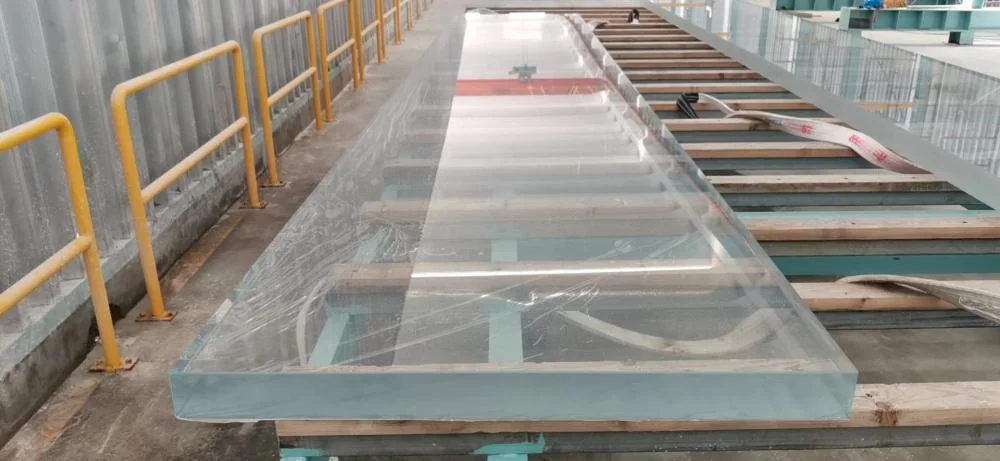 Acrylic sheet ground acrylic window panel for pool — view 3