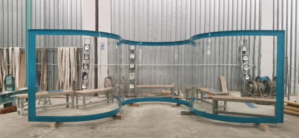 Transparent acrylic sheet 120mm for outdoor swimming pool