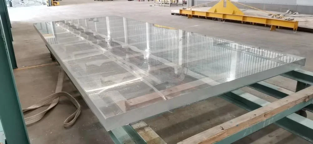 80mm Clear acrylic sheet for swimming pool wall — view 2