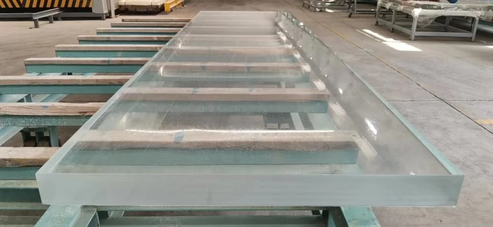 Clear acrylic sheet for swimming pool wall — view 3
