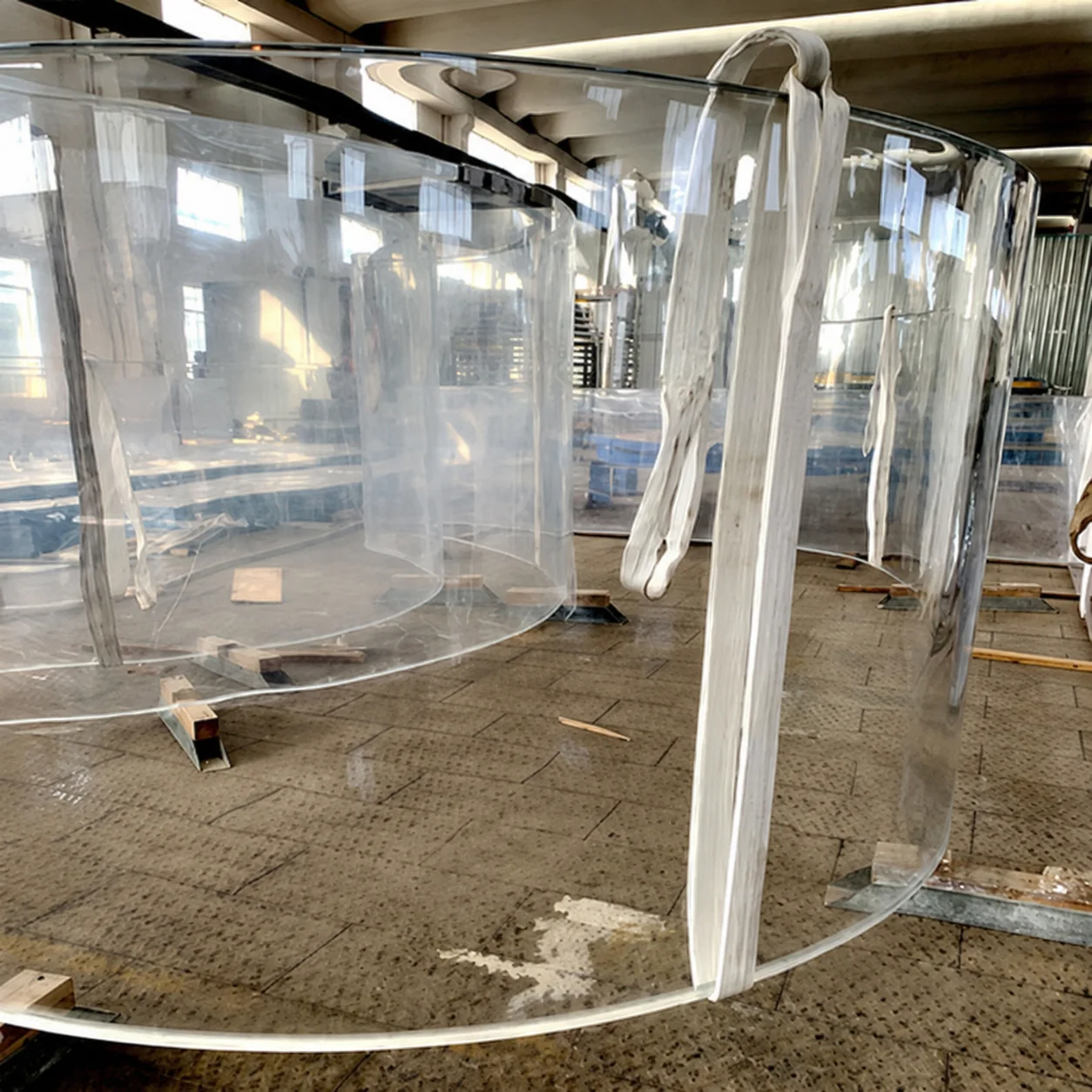 Above ground clear 80mm 120mm wall panels 100mm acrylic sheets for swimming pool window — view 2