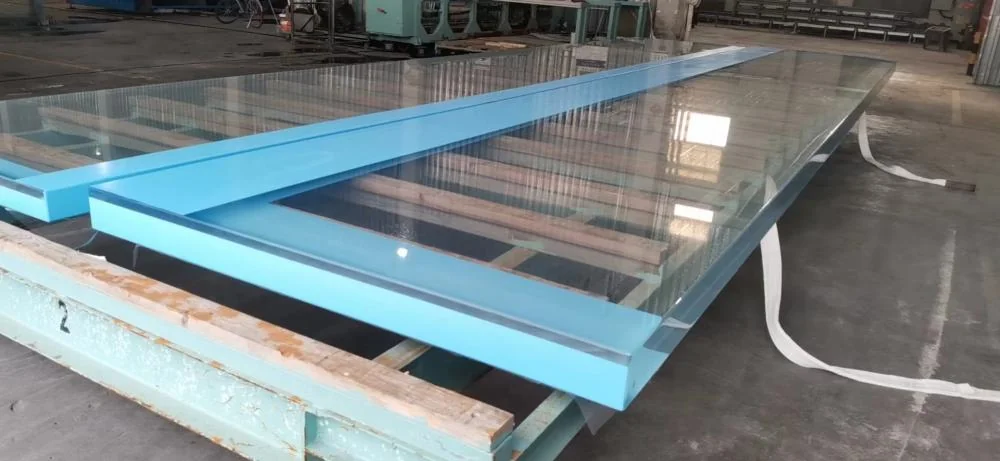 Acrylic window for container swimming pool — view 3