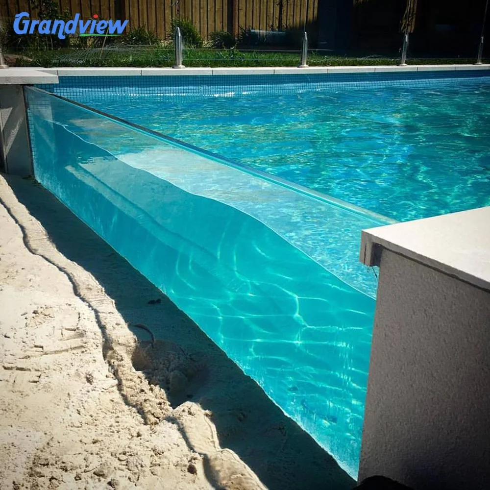 50 mm acrylic for outdoor swimming pool