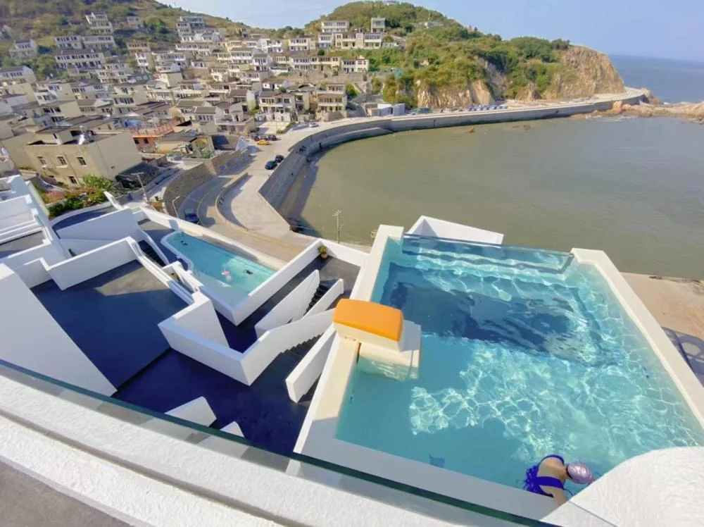 Acrylic sheet for outdoor acrylic swimming pool wall