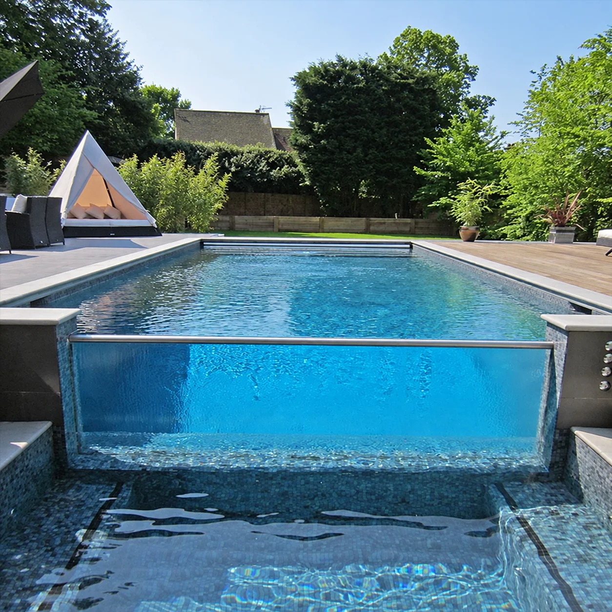 80 clear thick acrylic sheet for pool window — view 3