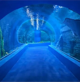 Finished underwater passage
