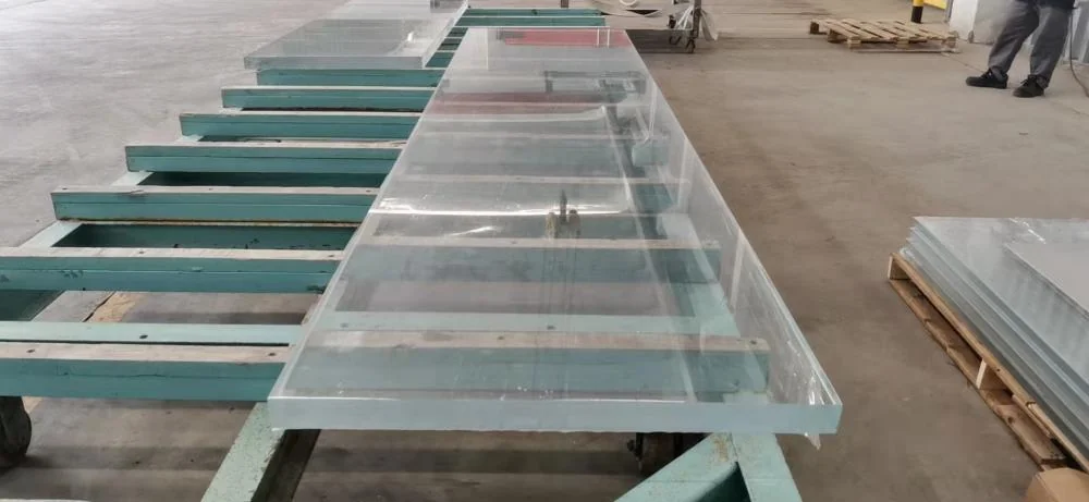 Custom transparent acrylic plate Plexiglass plate processing — view 2