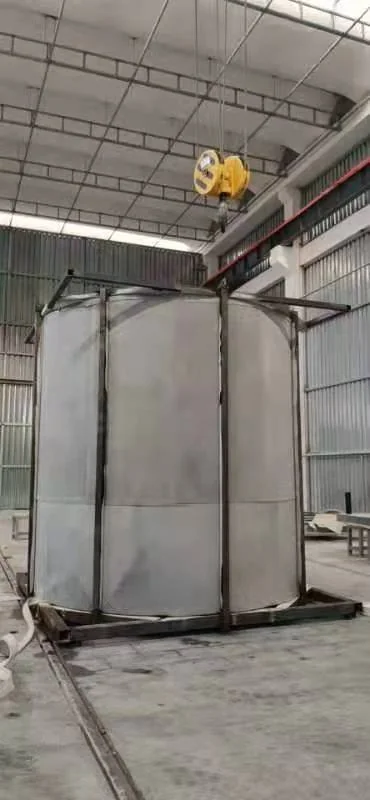 Large cylinder aquarium project — view 3