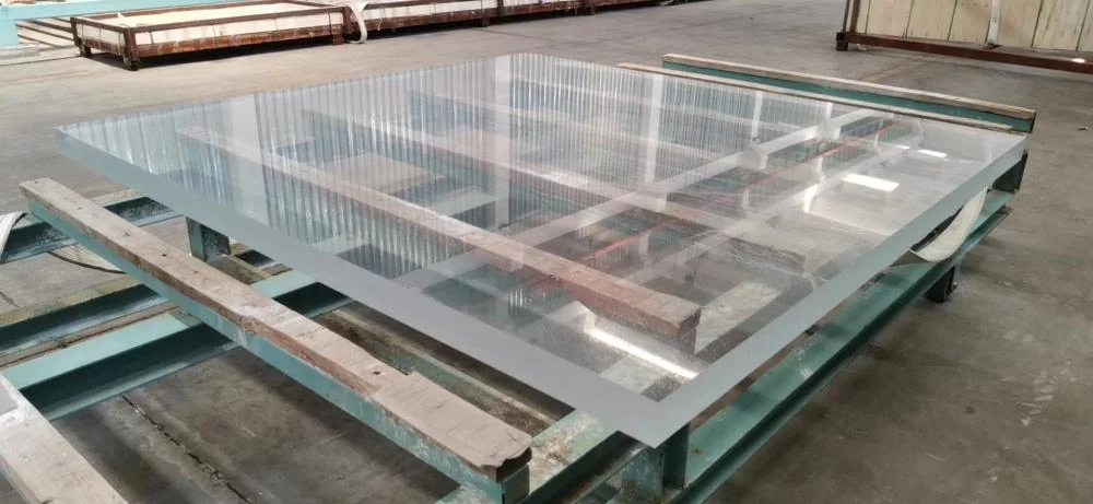 One-time casting acrylic sheet