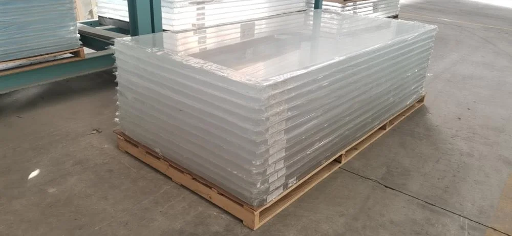 Clear extra-thick plate acrylic PMMA plate — view 2