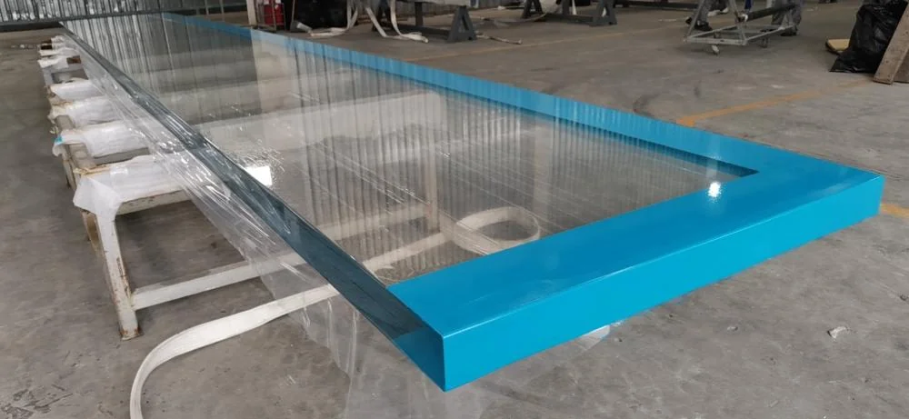 50mm transparent acrylic swimming pool outdoor readymade