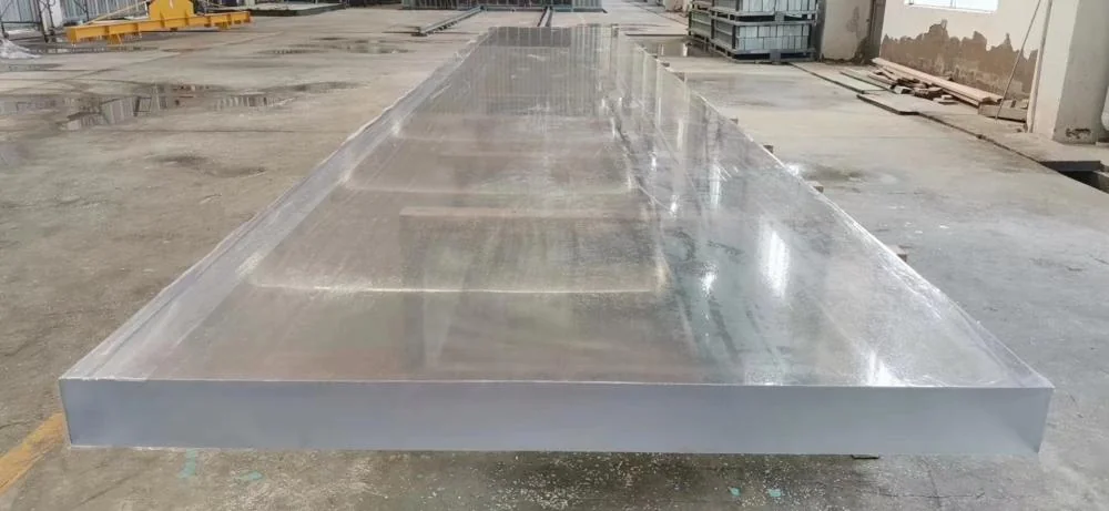 Production of cutting 20-200mm acrylic thick plate — view 3