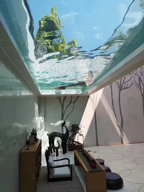 Outdoor acrylic glass