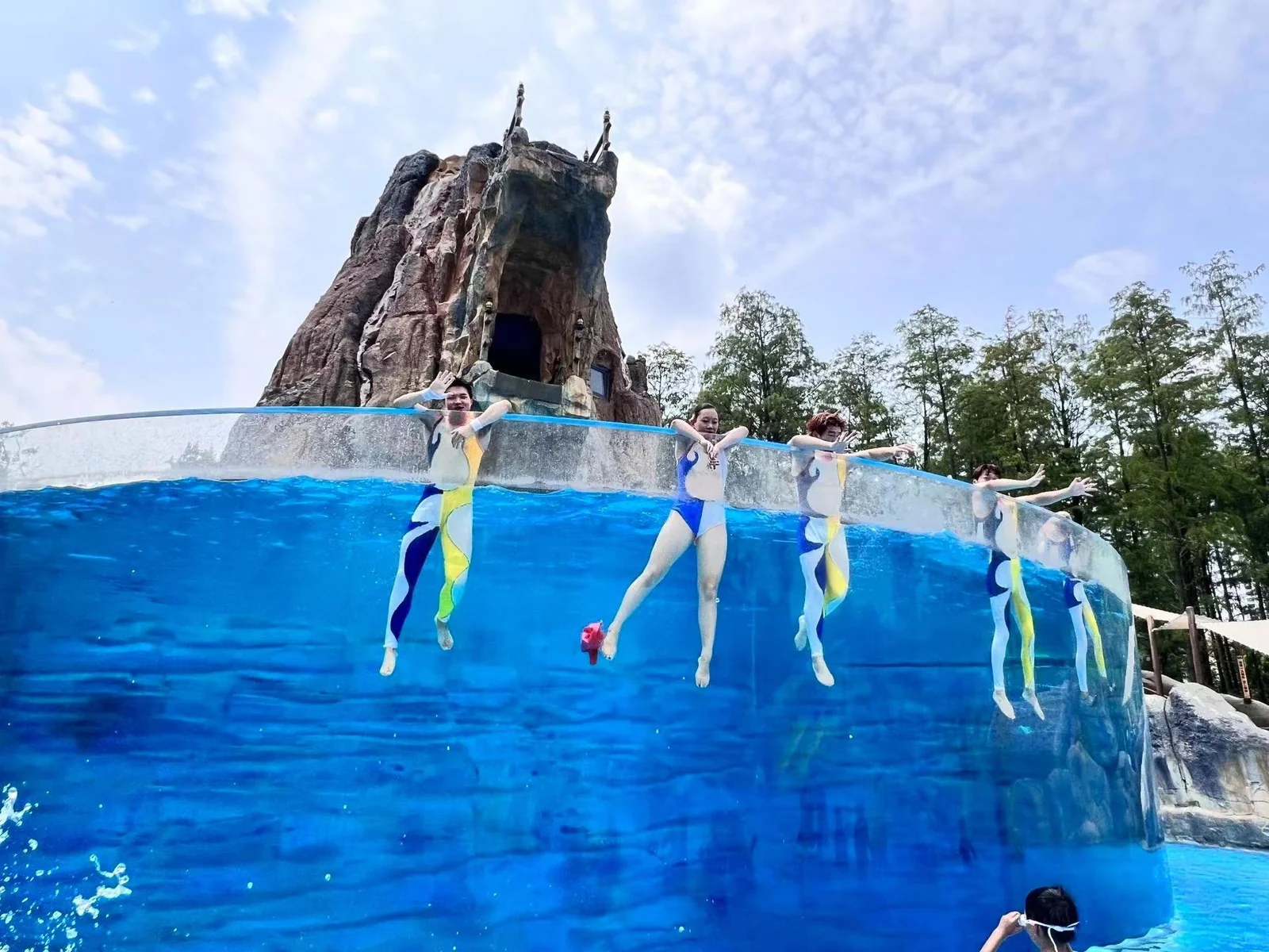 Wuhan Maya diving pool — project photograph